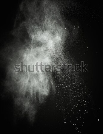 Alb praf izolat negru alb negru abstract Imagine de stoc © Nejron