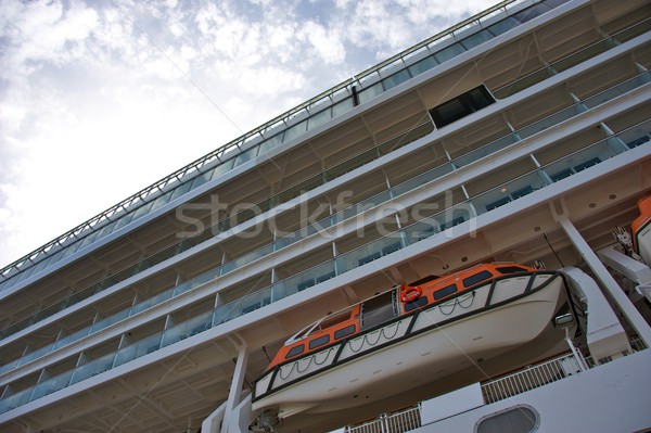 Foto stock: Crucero · barco · buque · vela · vacaciones · transporte