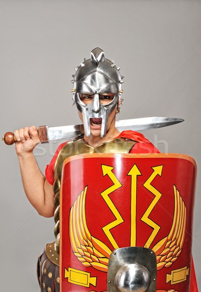 Legionary soldier ready for a war  Stock photo © Nejron
