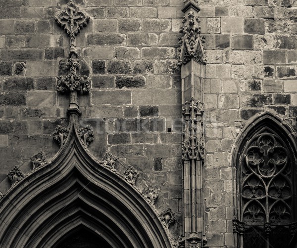 Old building architecture details Stock photo © Nejron
