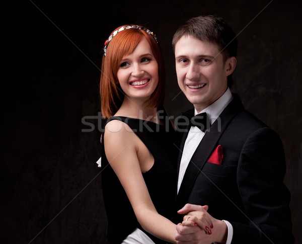 Beautiful smiling couple. Stock photo © Nejron