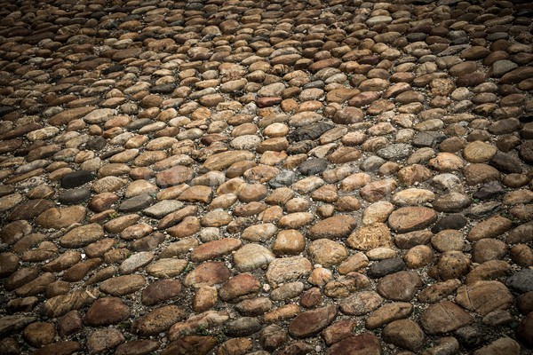 Paving stones road  Stock photo © Nejron
