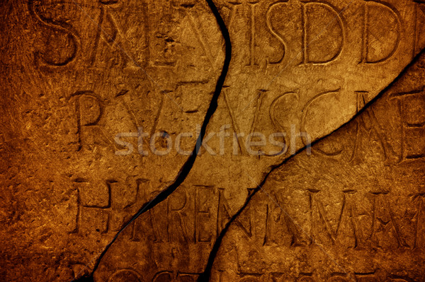 Roman letters texture Stock photo © Nejron