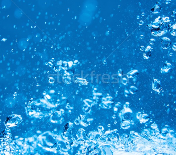 Kék víz buborékok absztrakt természet tenger Stock fotó © Nejron
