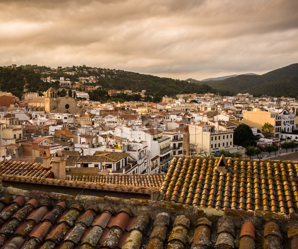 View at Tossa de Mar town, Spain Stock photo © Nejron