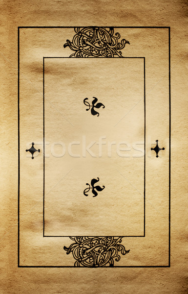 Antique page Stock photo © Nejron