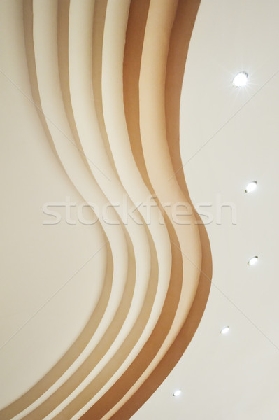 Modern belsőépítészet absztrakt fény terv művészet Stock fotó © Nejron