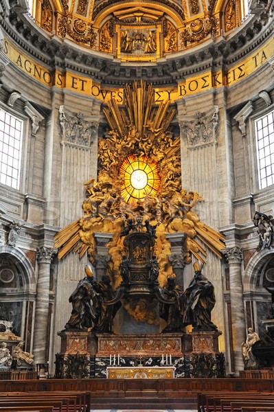 Basílica de São Pedro Roma Itália edifício igreja interior Foto stock © Nejron