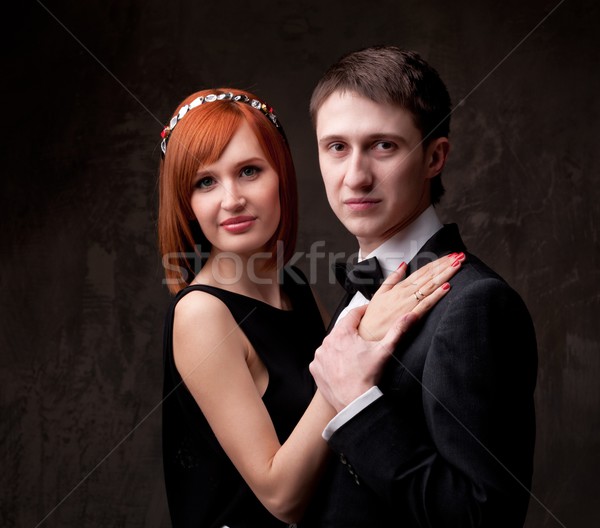 Beautiful smiling couple. Stock photo © Nejron