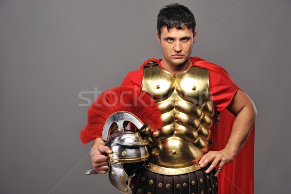 Portrait of a roman legionary soldier Stock photo © Nejron