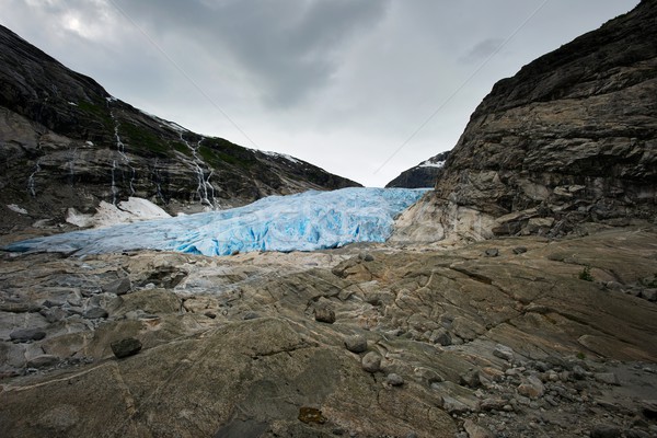Gletscher Norwegen Wasser Natur Landschaft Schönheit Stock foto © Nejron