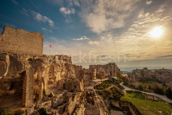 Ruins in Les Baux-de-Provence, France Stock photo © Nejron