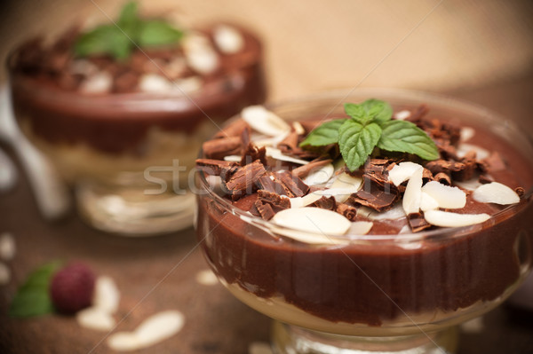 Chocolate Mousse Stock photo © Neliana