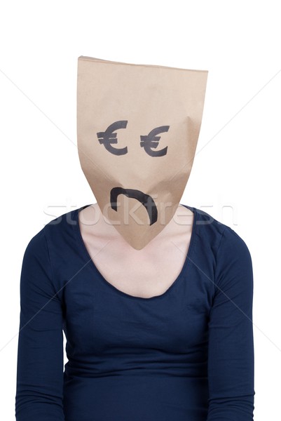 sad euro  Stock photo © Nelosa