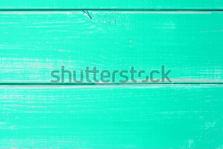 Mint Green Wooden Slats Background With Copy Space Stock photo © Nelosa