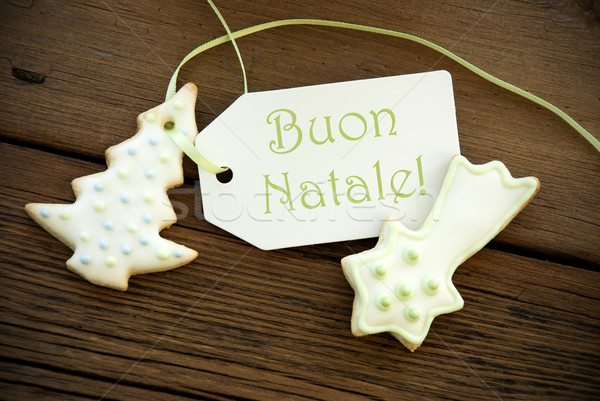 Italian Christmas Greetings Stock photo © Nelosa