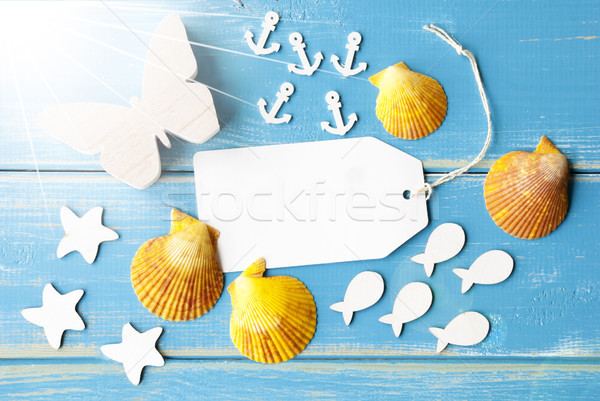 Sunny Summer Greeting Card With Text Copy Space Stock photo © Nelosa