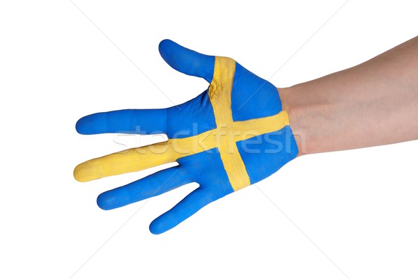 swedish hand Stock photo © Nelosa