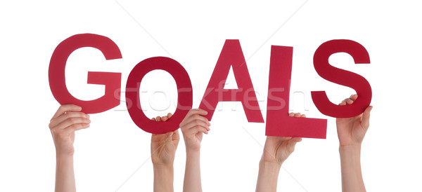Hands Holding Goals Stock photo © Nelosa