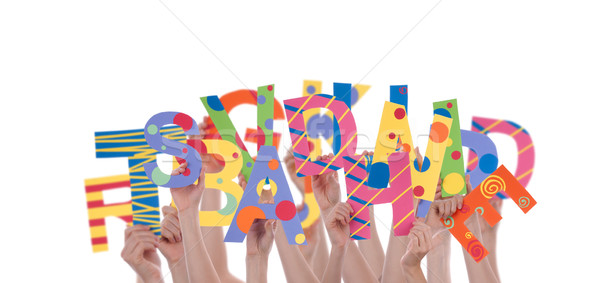 Letter Chaos Stock photo © Nelosa