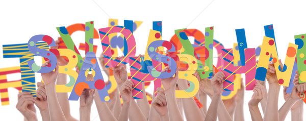 Letter Chaos Stock photo © Nelosa