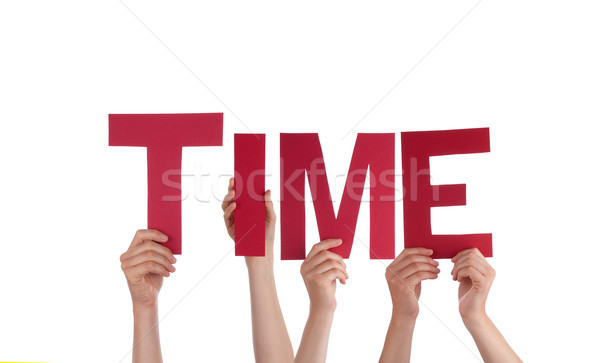People Holding Time Stock photo © Nelosa