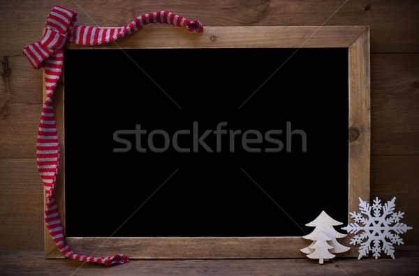 黑板 聖誕節 裝飾 複製空間 棕色 黑板 商業照片 © Nelosa