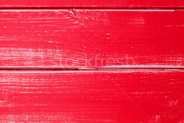Red Wooden Slats Background With Copy Space Stock photo © Nelosa