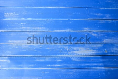 Blue Vintage Wooden Background, Copy Space Stock photo © Nelosa