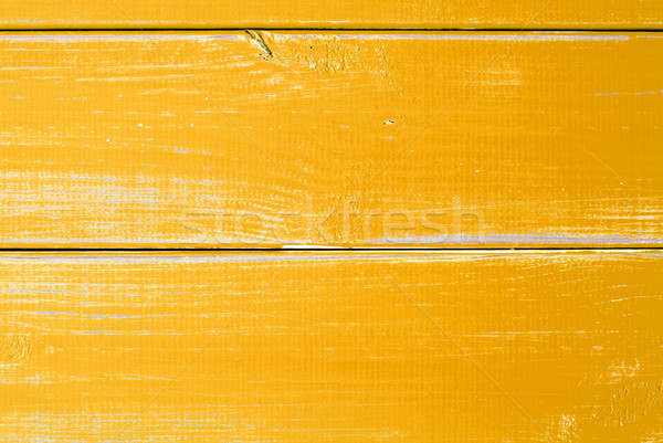 Yellow Wooden Slats Background With Copy Space Stock photo © Nelosa