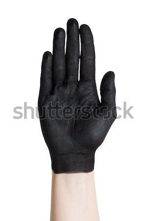 a black hand Stock photo © Nelosa