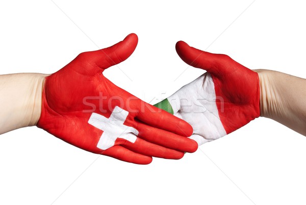 swiss italian handclap Stock photo © Nelosa