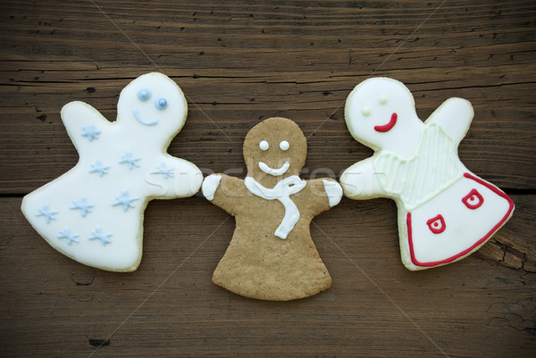 Three Happy Woman Cookies Stock photo © Nelosa