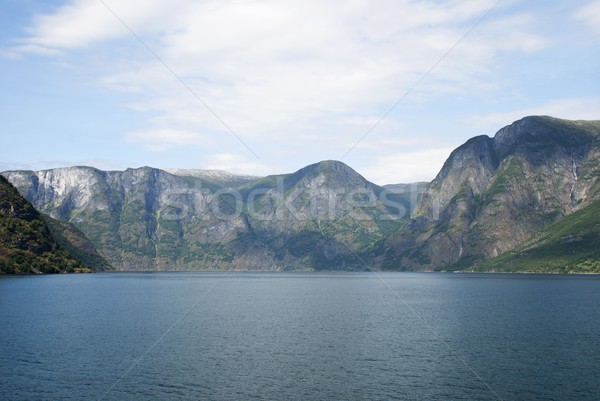 mountain and water landscape Stock photo © Nelosa