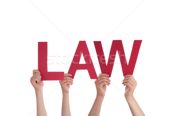 People Holding Law Stock photo © Nelosa