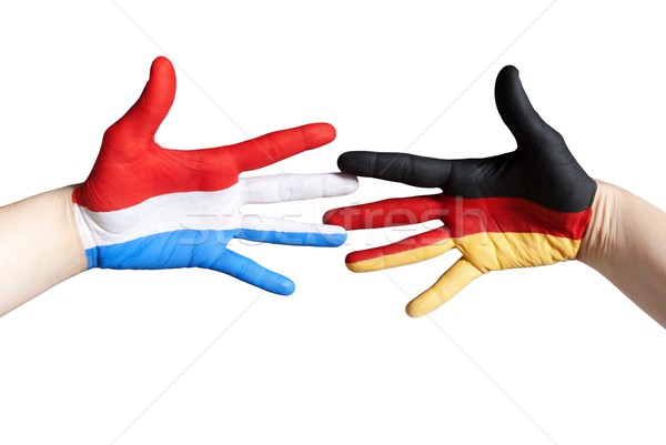 dutch german friendship Stock photo © Nelosa
