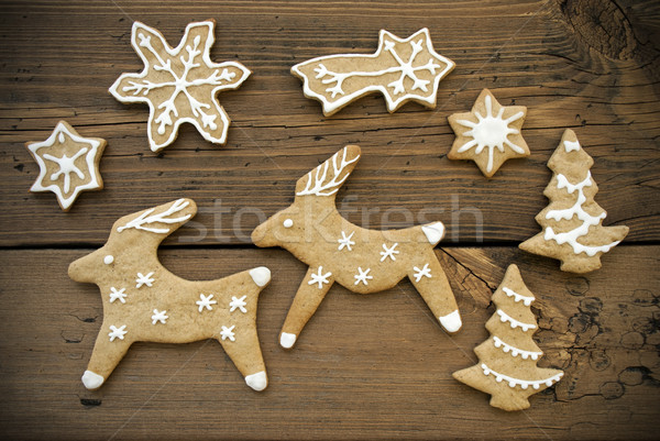 Reindeer Couple with Stars Stock photo © Nelosa