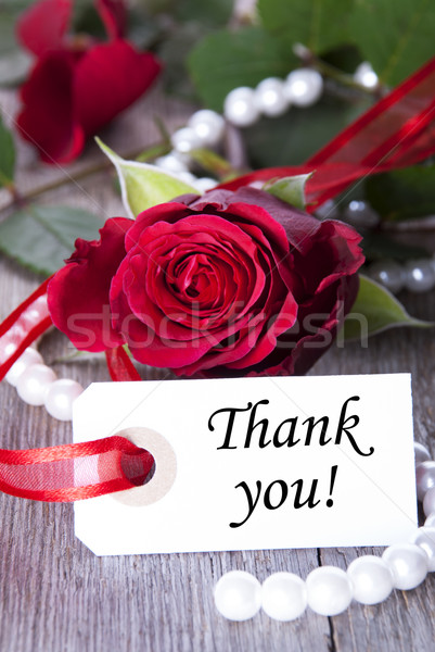 Stock photo: Background with Thank You