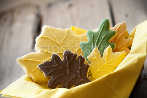 Autumn Biscuits in a Bowl Stock photo © Nelosa
