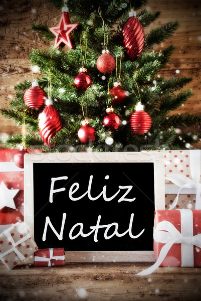 Stok fotoğraf: Ağaç · neşeli · Noel · mevsim