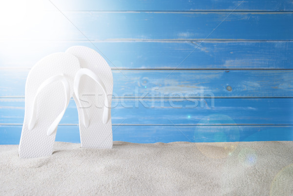 Sunny Summer Background With Copy Space For Advertisement Stock photo © Nelosa