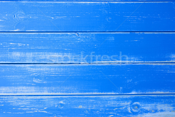 Blau Holz Kopie Raum braun Anzeige kostenlos Stock foto © Nelosa