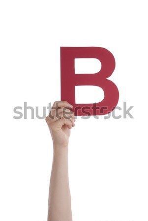 Hand With a Letter Stock photo © Nelosa
