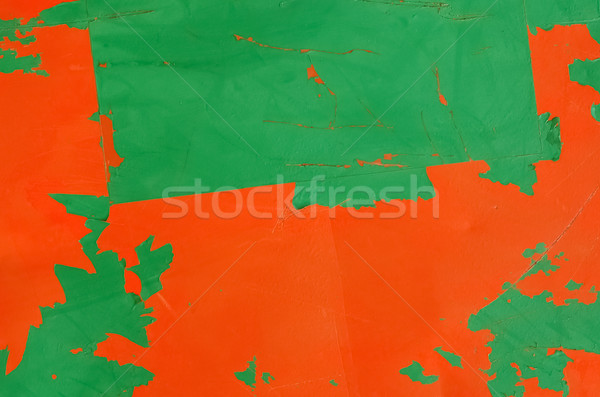 Stock photo: peeling paint