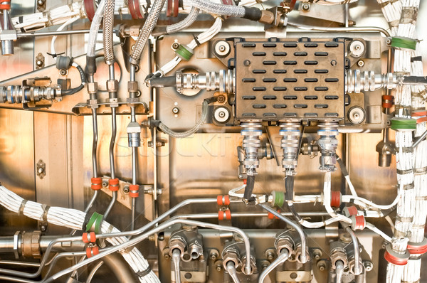 hydraulics and wiring Stock photo © nelsonart