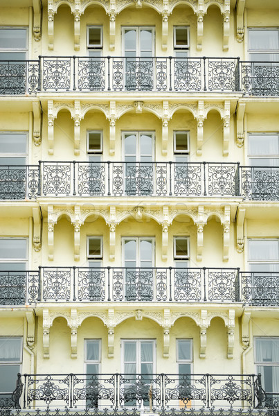 Architektury szczegół budynku domu okno Zdjęcia stock © nelsonart