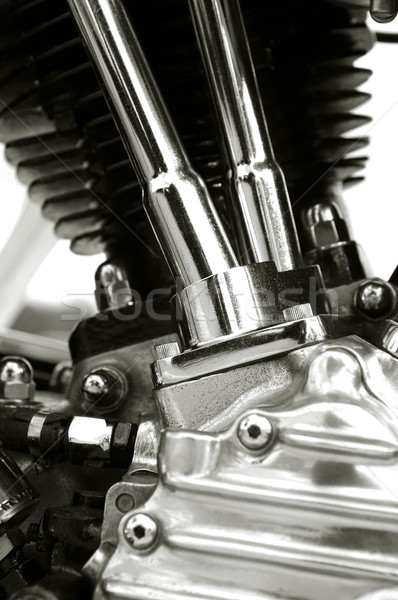 motorcycle engine Stock photo © nelsonart