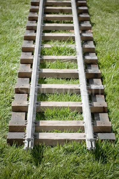 the end of the line Stock photo © nelsonart