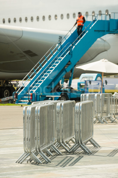 metal barriers Stock photo © nelsonart