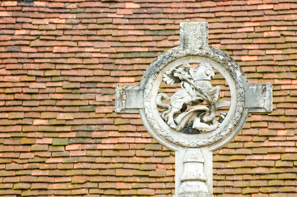 st george and the dragon Stock photo © nelsonart